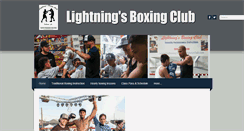 Desktop Screenshot of lightningsyouthathleticclub.com